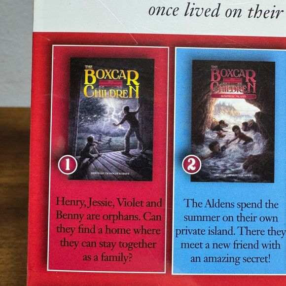 The Boxcar Children by Gertrude Chandler Warner PB Books 1 2 3 4 Box Set New - Picture 5 of 7